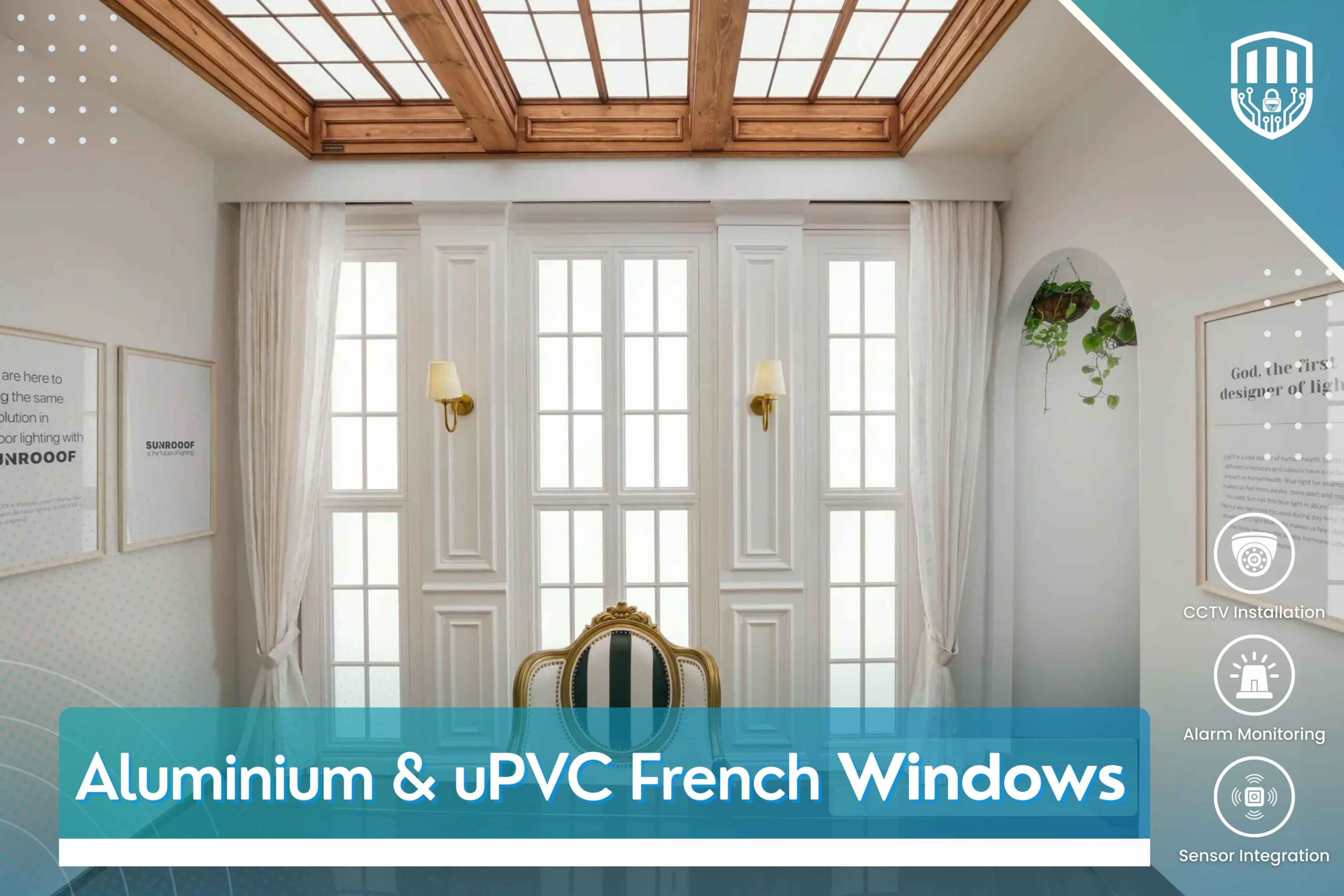 Aluminium & uPVC French Windows