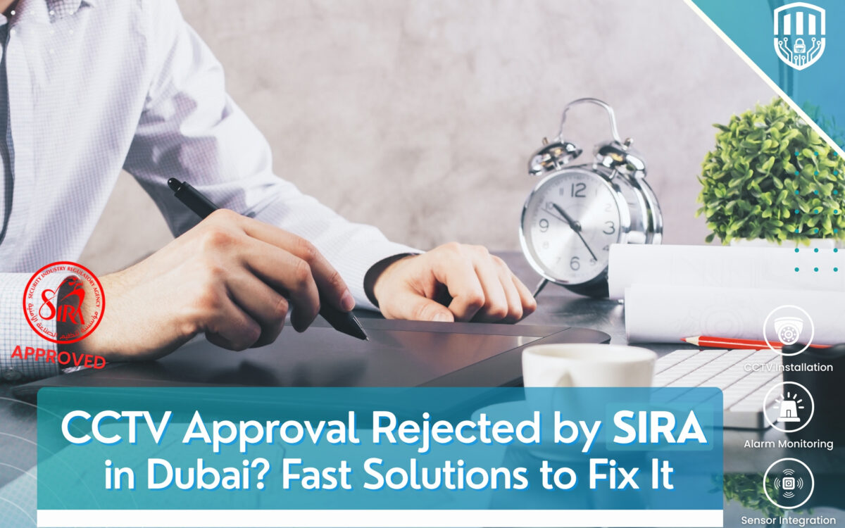 CCTV Approval Rejected by SIRA in Dubai Fast Solutions to Fix It