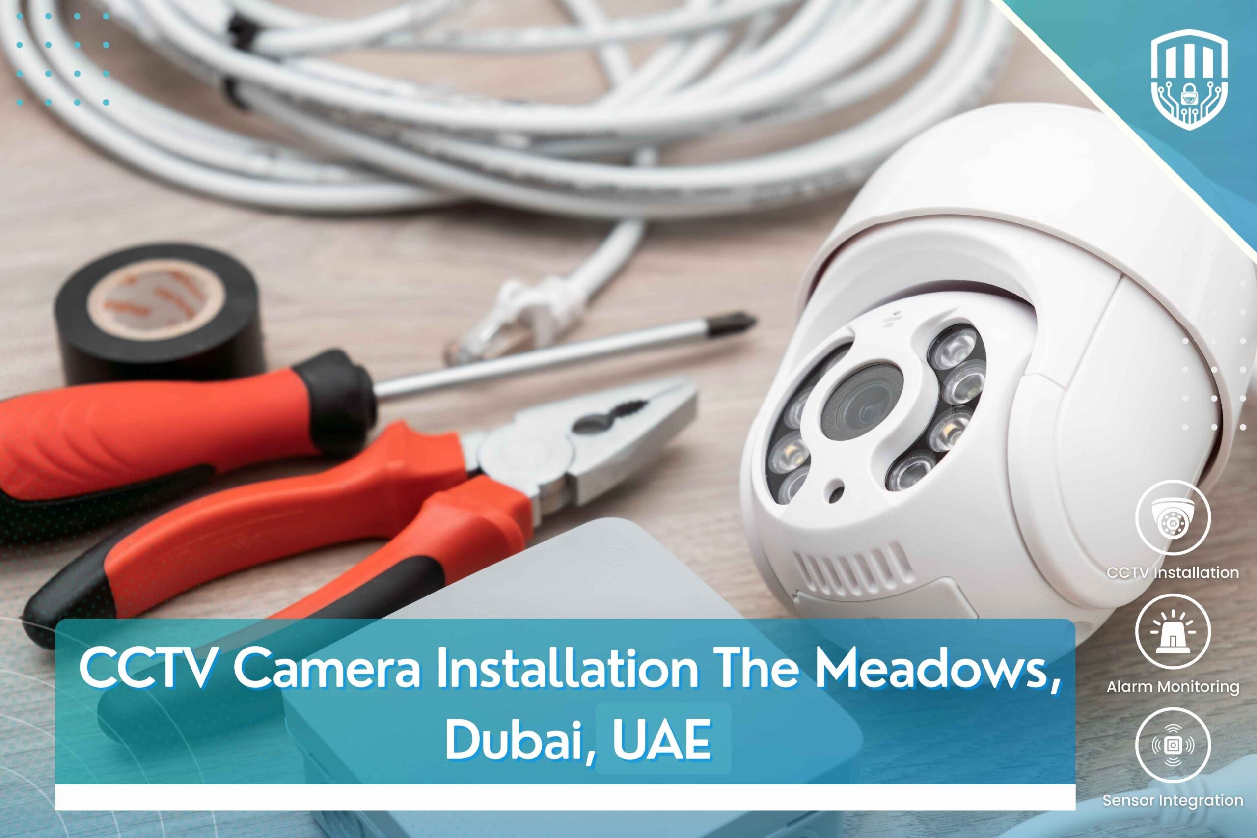 CCTV Camera Installation The Meadows, Dubai, UAE