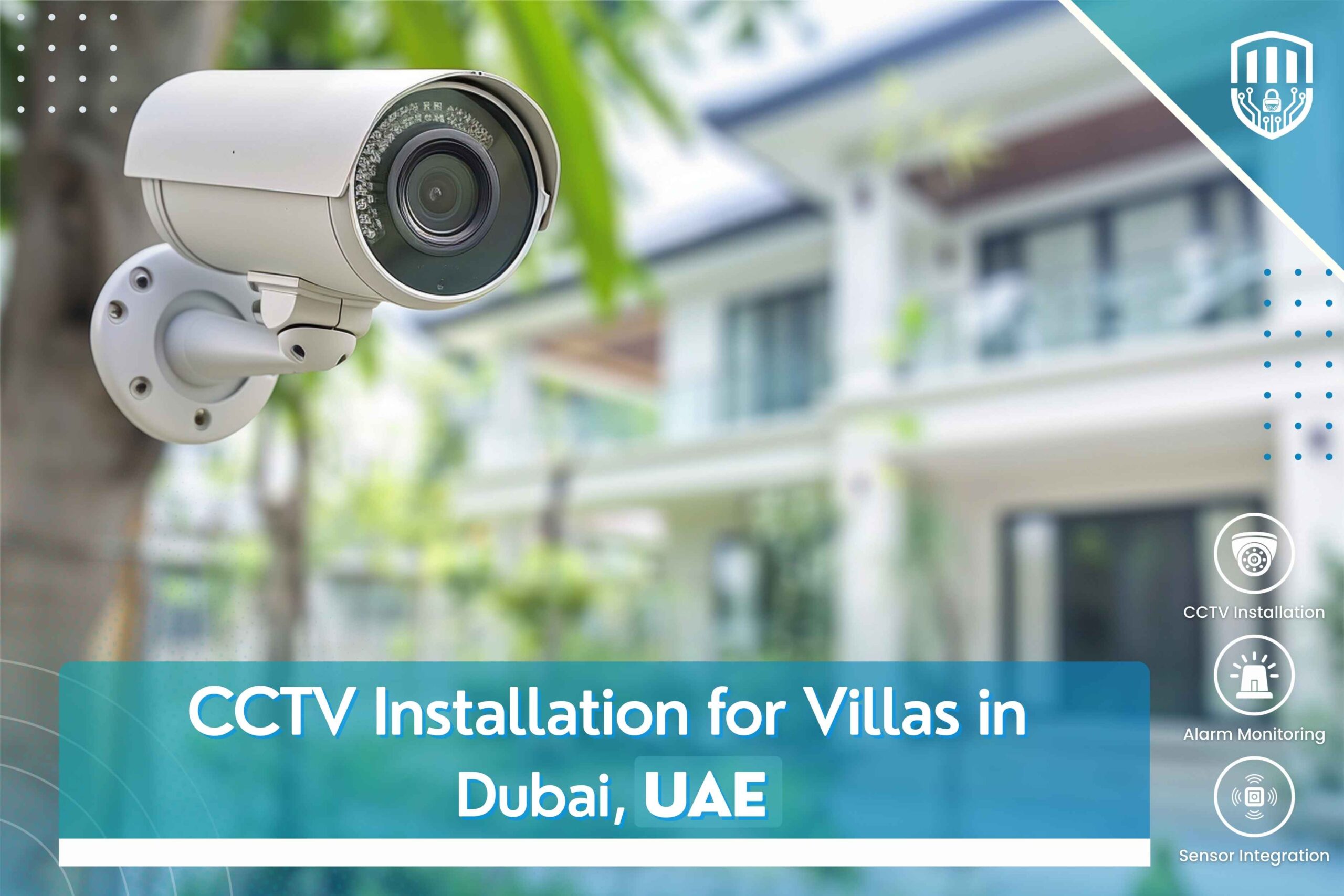 CCTV Installation for Villas in Dubai, UAE