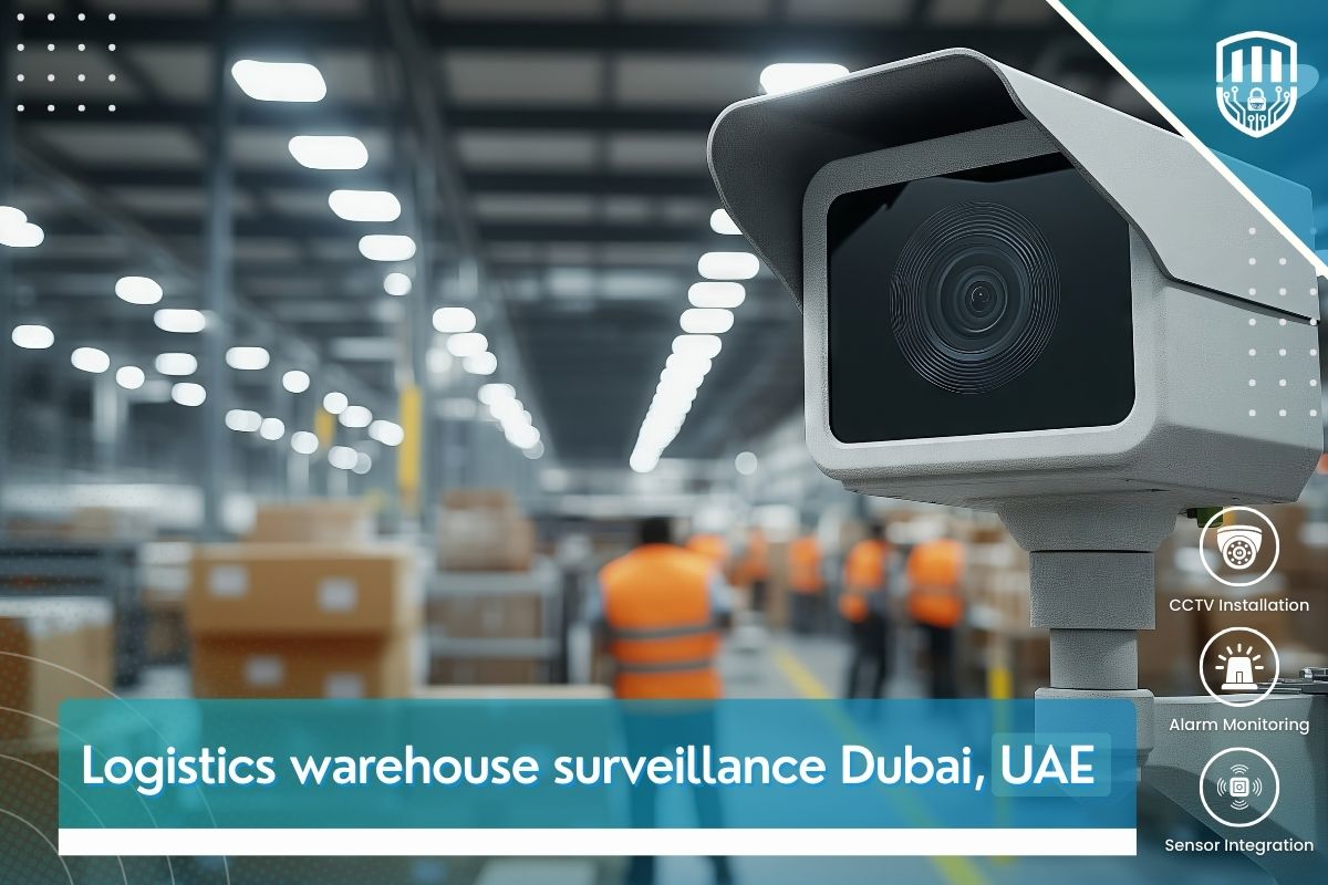 Logistics warehouse surveillance Dubai, UAE