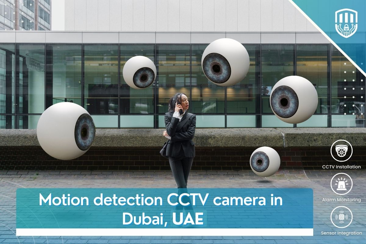 Motion detection CCTV camera Dubai