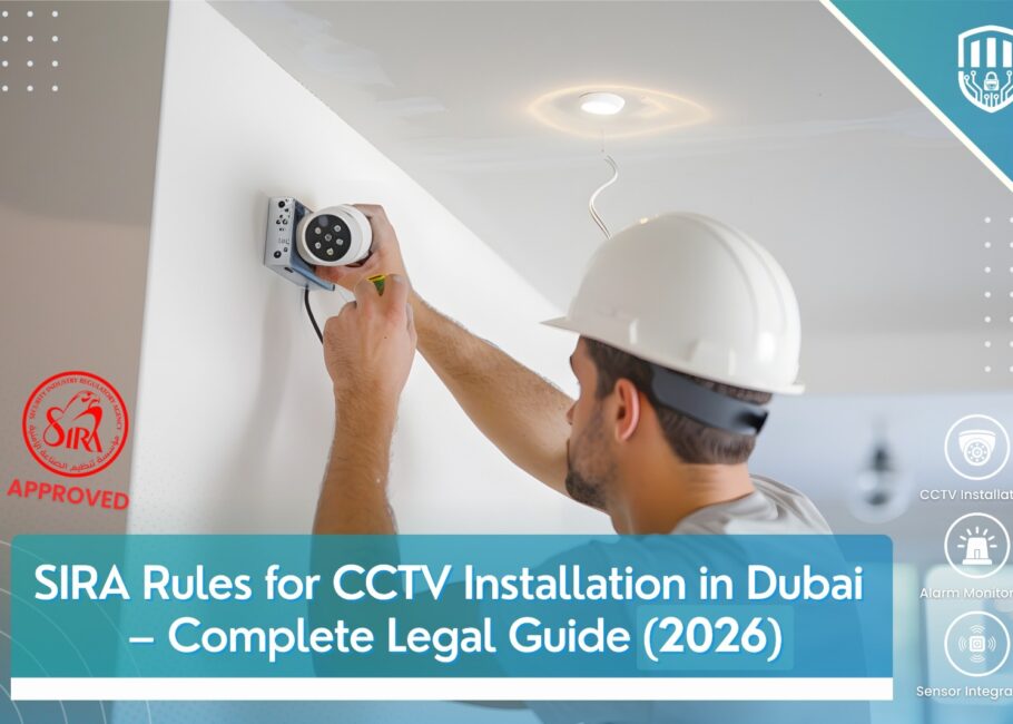 SIRA Rules for CCTV Installation in Dubai – Complete Legal Guide (2026)