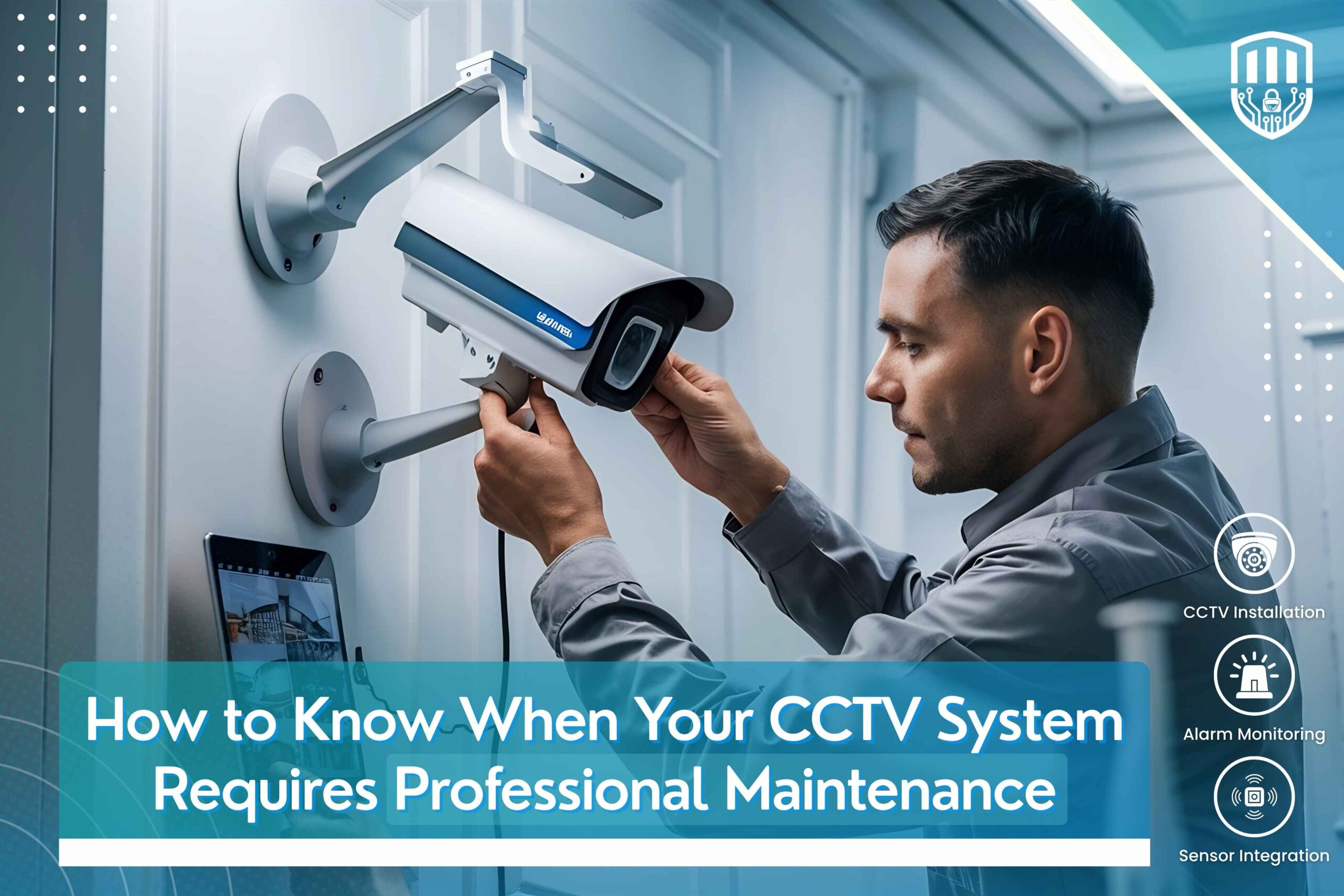 How to Know When Your CCTV System Requires Professional Maintenance