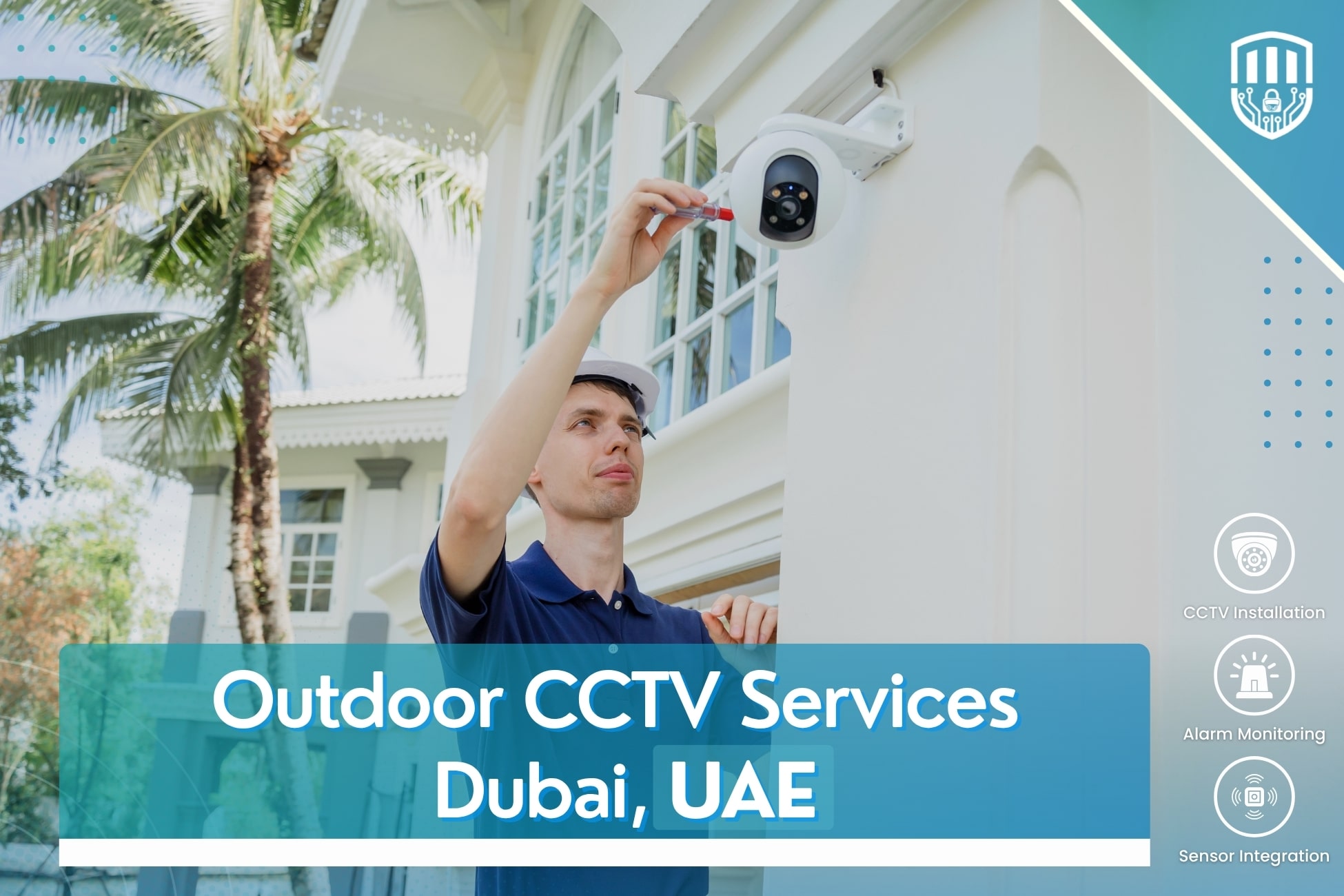 Outdoor CCTV Services Dubai, UAE